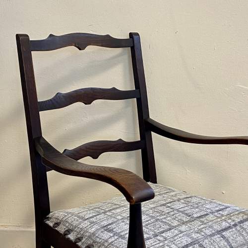 1920s Oak Childs Chair image-2