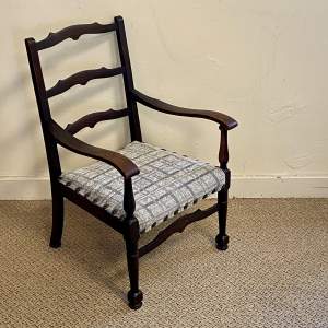 1920s Oak Childs Chair