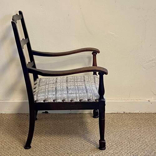 1920s Oak Childs Chair image-6