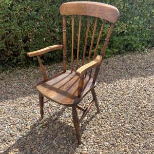 Victorian Stick Back Farmhouse Chair