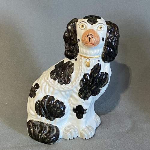 Pair of Vintage Staffordshire Dogs image-3