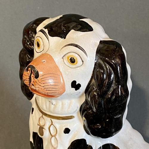 Pair of Vintage Staffordshire Dogs image-6