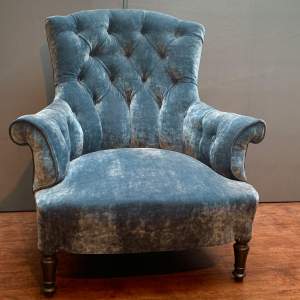 Napoleon III Upholstered Chair