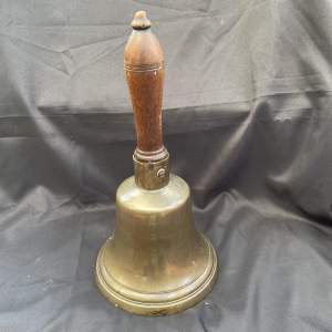 A 19th Century Large Bronze Town Criers Bell