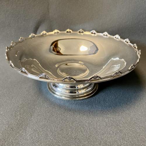 20th Century Silver Footed Bowl image-1