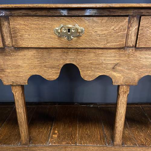 Period Oak Dresser with Plate Rack image-3