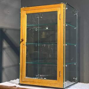 Vintage Glass Shop Display Cabinet