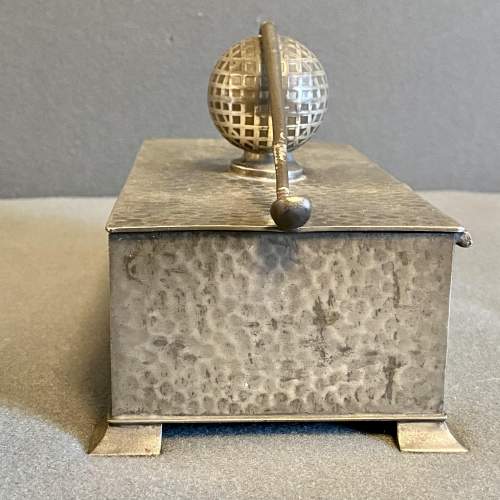 1920s Pewter Box of Golf Interest image-5