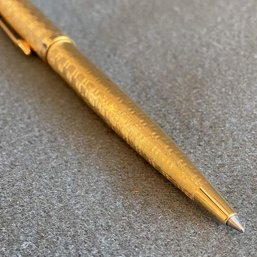 Rare Parker Vendrome Gold Plated Pen Set image-5