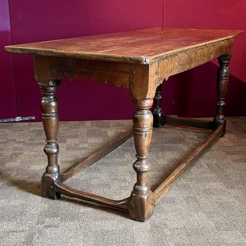 Rare Jacobean Early 17th Century Oak Serving Table image-2