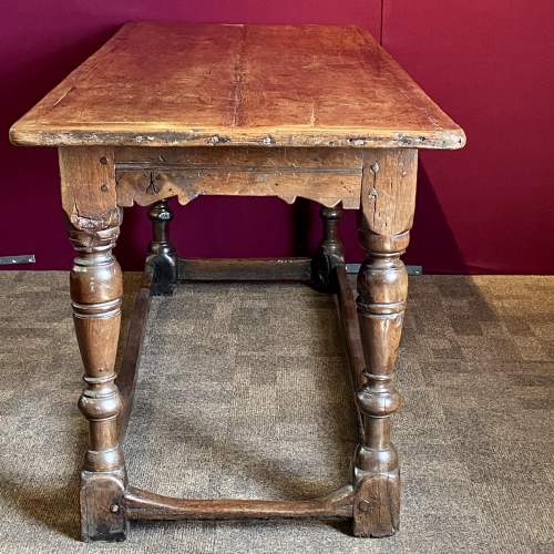 Rare Jacobean Early 17th Century Oak Serving Table image-5