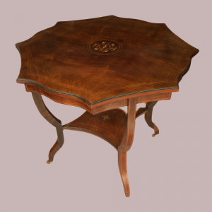 Victorian Rosewood Octagonal Occasional Table