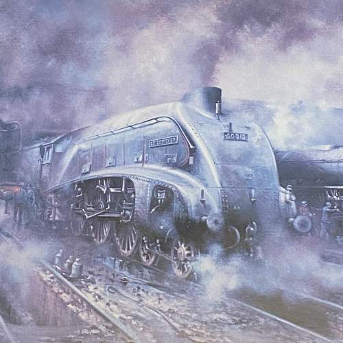 Limited Edition Print Steam at Top Shed by David Weston image-2