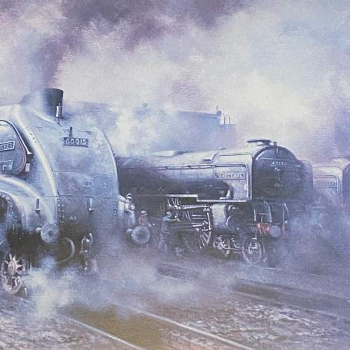 Limited Edition Print Steam at Top Shed by David Weston image-3