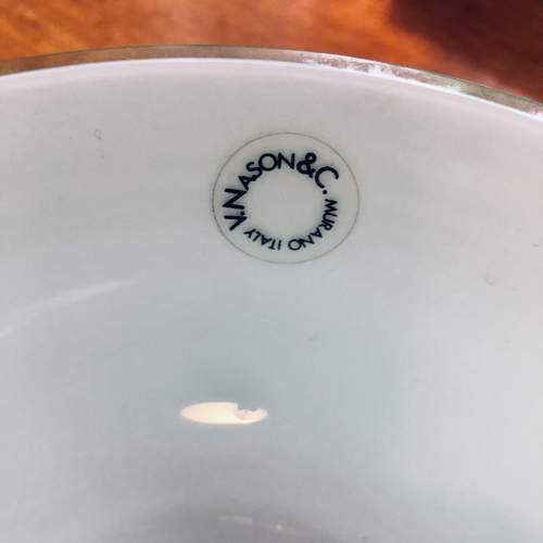 Opaline Jade Emerald Milk Glass Murano Bowl Signed by V Nason image-4