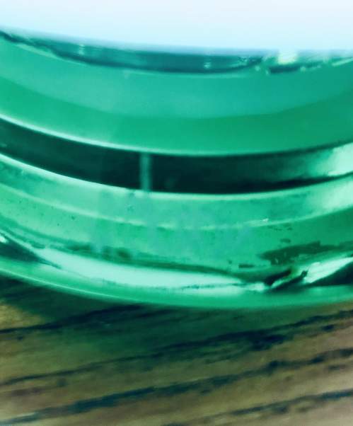 Opaline Jade Emerald Milk Glass Murano Bowl Signed by V Nason image-6