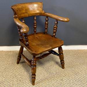 Victorian Childs Smokers Bow Chair
