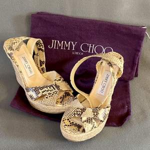 Pair of Jimmy Choo Wedge Sandals