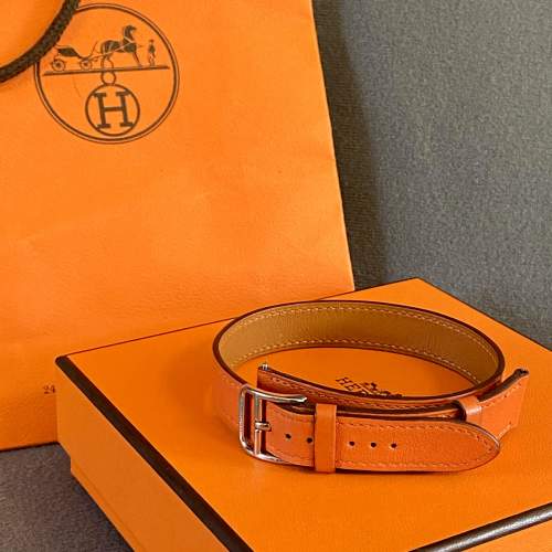 Hermes H Leather Watch Strap image-1