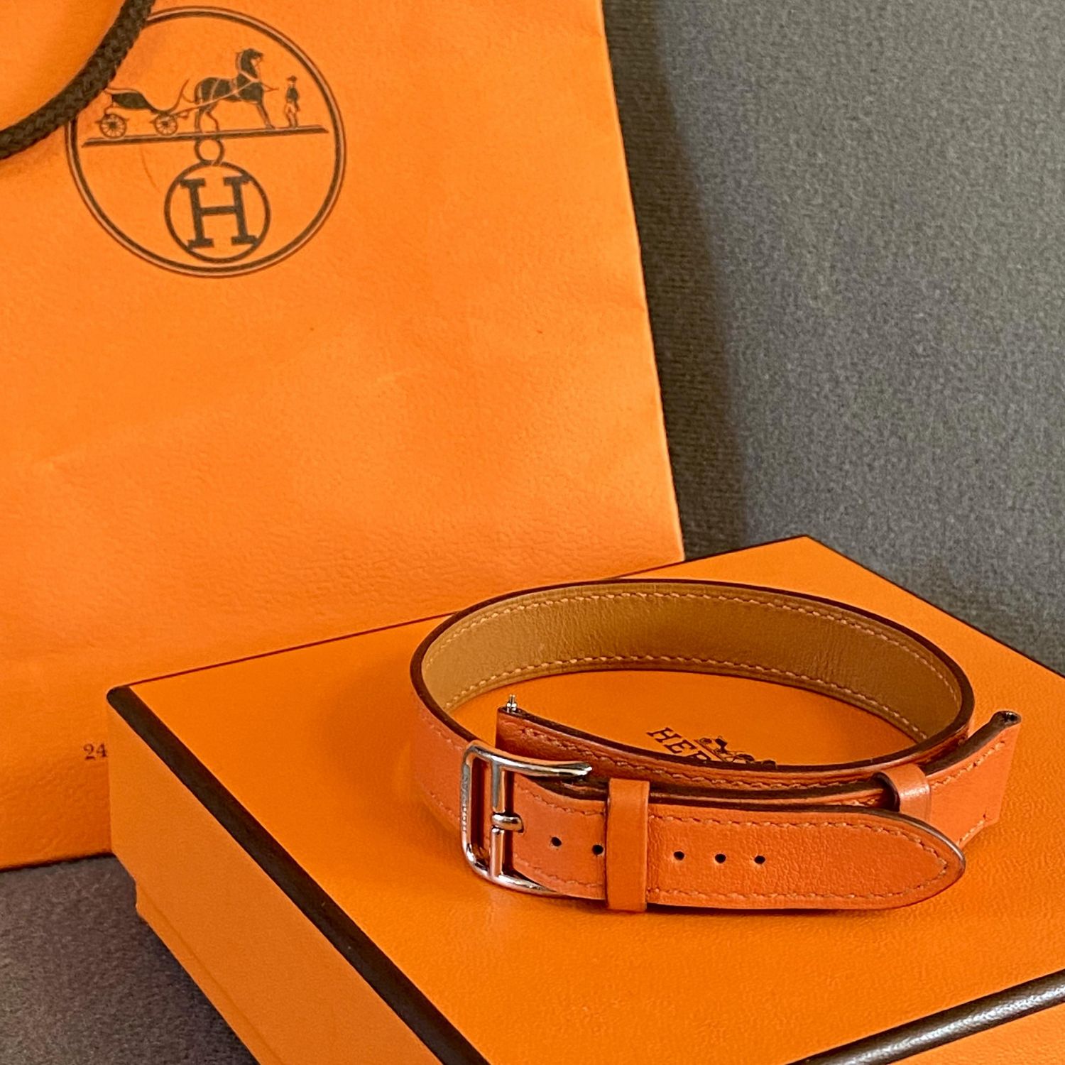 Hermes Leather Watch Straps 