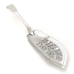 Early 19th Century Silver Fish Slice