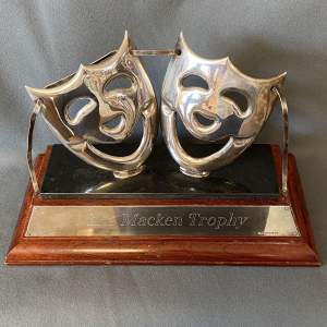 Rare Silver Mike Macken Faces Trophy