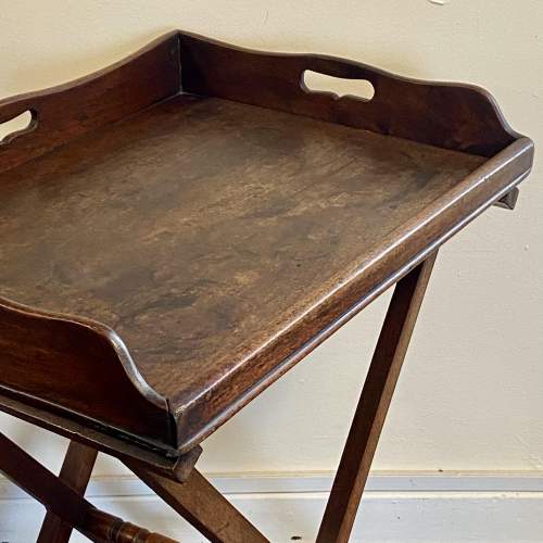 Early 20th Century Butlers Tray and Stand image-3