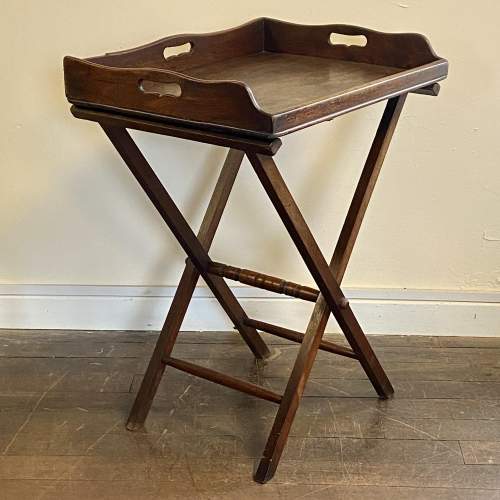 Early 20th Century Butlers Tray and Stand image-2