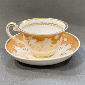 Mid 19th Century Ridgway Tea Cup and Saucer