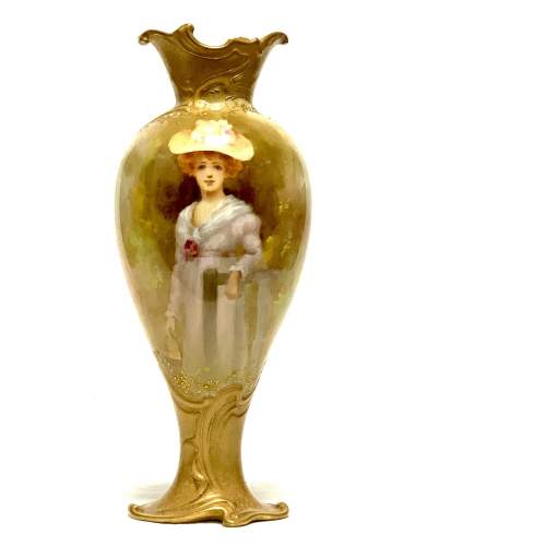 Royal Doulton Vase signed A G Theaker image-1