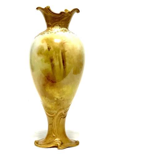 Royal Doulton Vase signed A G Theaker image-4