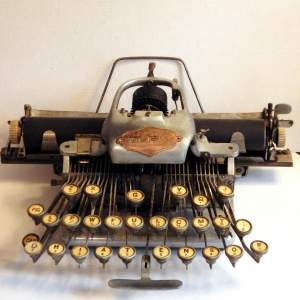 Blick Featherweight 19th Century Aluminium Rare Typewriter