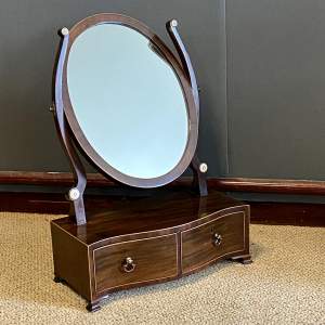 Edwardian Mahogany Vanity Mirror