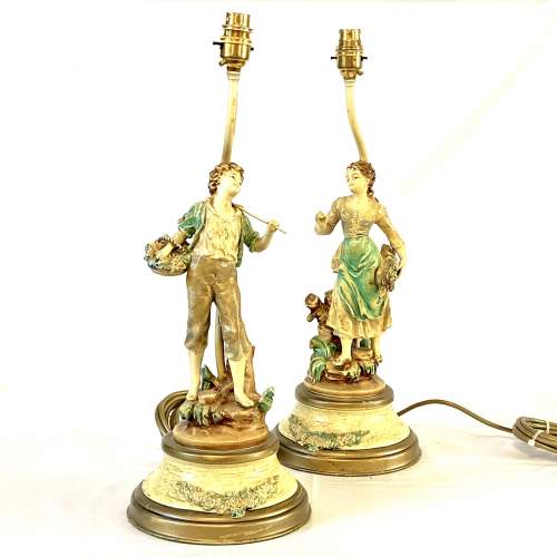 Pair of 20th Century Figure Lamps image-2