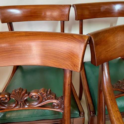 Set of Eight Regency Dining Chairs image-4