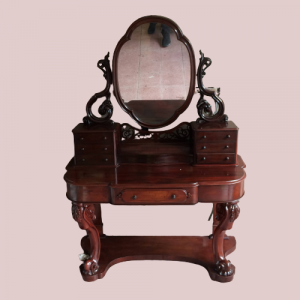 Victorian Mahogany Duchess Dressing Table with Swing Mirror