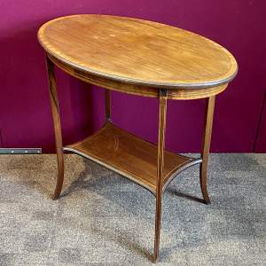 20th Century Inlaid Side Table