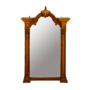 Large Antique Neoclassical Framed Mirror