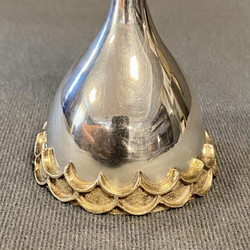 20th Century Modernist Silver Table Bell by Grant Macdonald image-4
