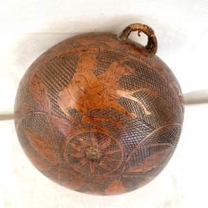 A 19th Century Corsican Gourd Flask