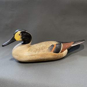 Wooden Decoy Duck