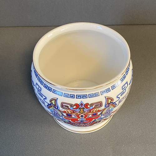 Chinese Hand Painted Terrestrial Tiger Bowl image-3
