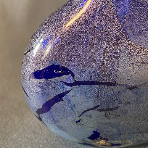 Isle of Wight Blue Glass Vase image-5