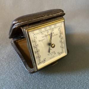 Early 20th Century Pocket Travel Barometer