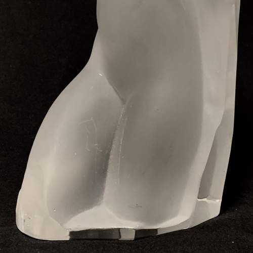 Art Deco Frosted Glass Sculpture by Ena Rottenberg image-4
