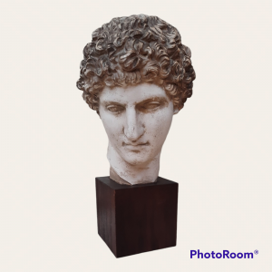 Male Sculpture of a  Bust of a Greek God possibly Hermes