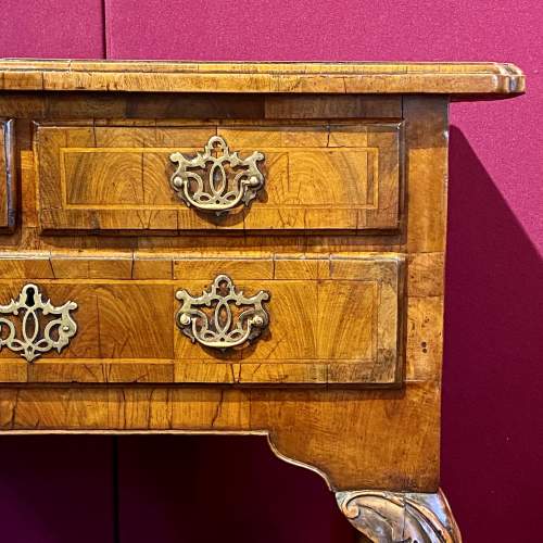 George I Walnut Lowboy of Small Proportions image-6