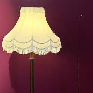 Early 20th Century Mahogany Standard Lamp