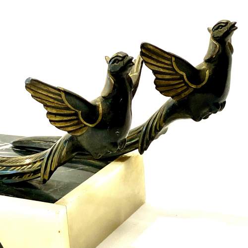 Paul Joris Art Deco Bronze of a Woman and Birds image-3