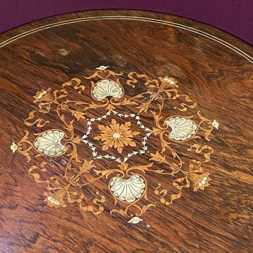 Victorian Rosewood Occasional Table image-2